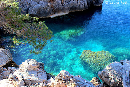 Sa Calobra - Blick ins Meer