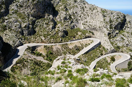 Straße nach Sa Calobra