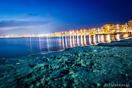 El Arenal bei Nacht
